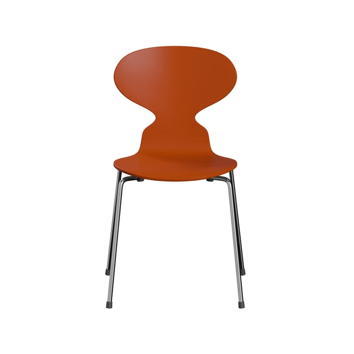 Myran 3101 stol - paradise orange, lackad, kromat stålstativ - Fritz Hansen