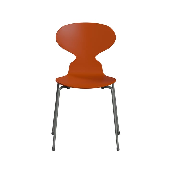 Myran 3101 stol - paradise orange, silvergrått stativ - Fritz Hansen