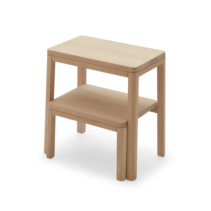 Noboru step ladder stegpall - Oak - Fritz Hansen