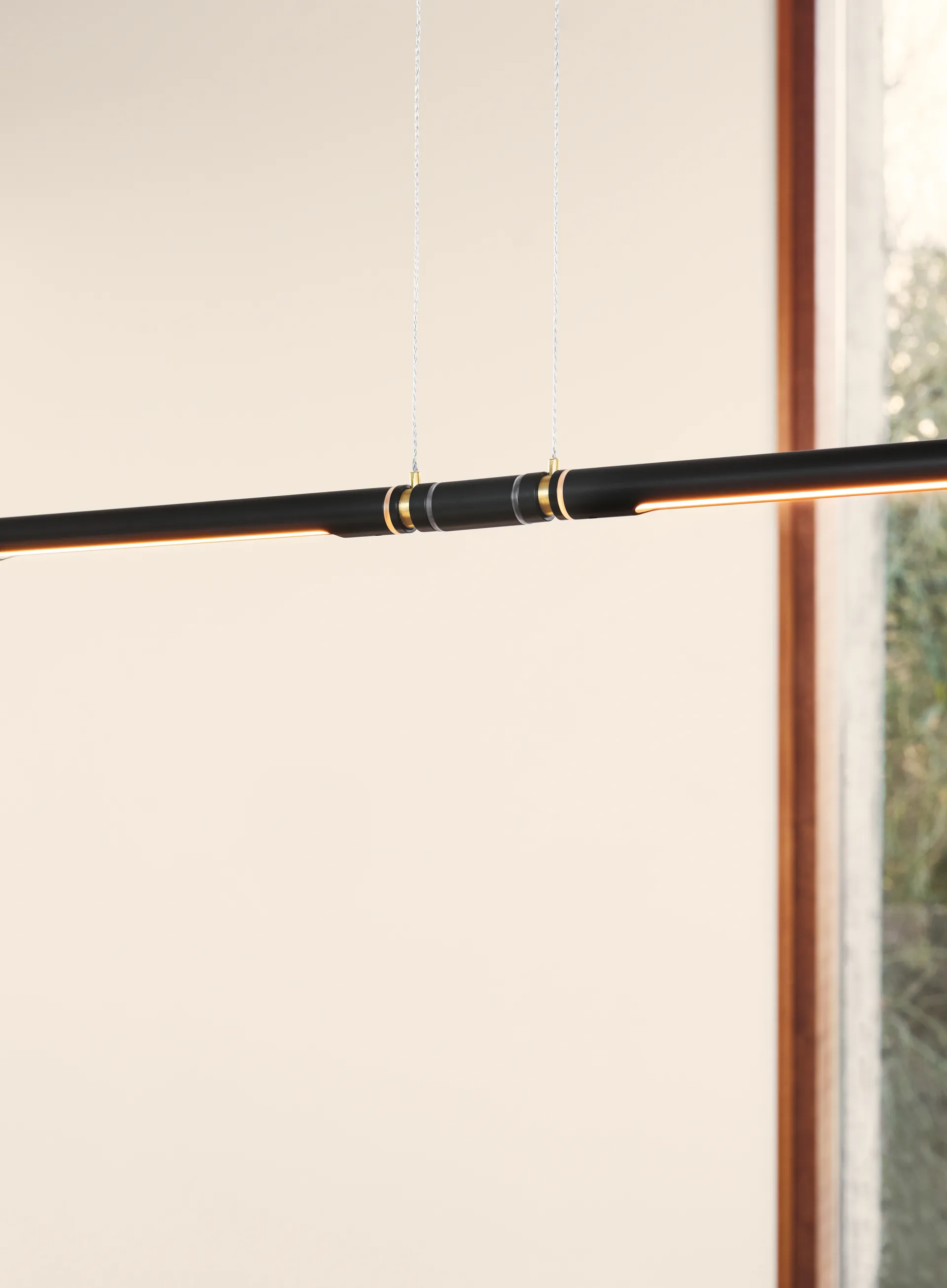 OneLine pendel, Svart Fritz Hansen