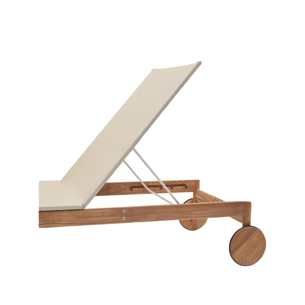 Pelagus solsäng teak, Sand Fritz Hansen