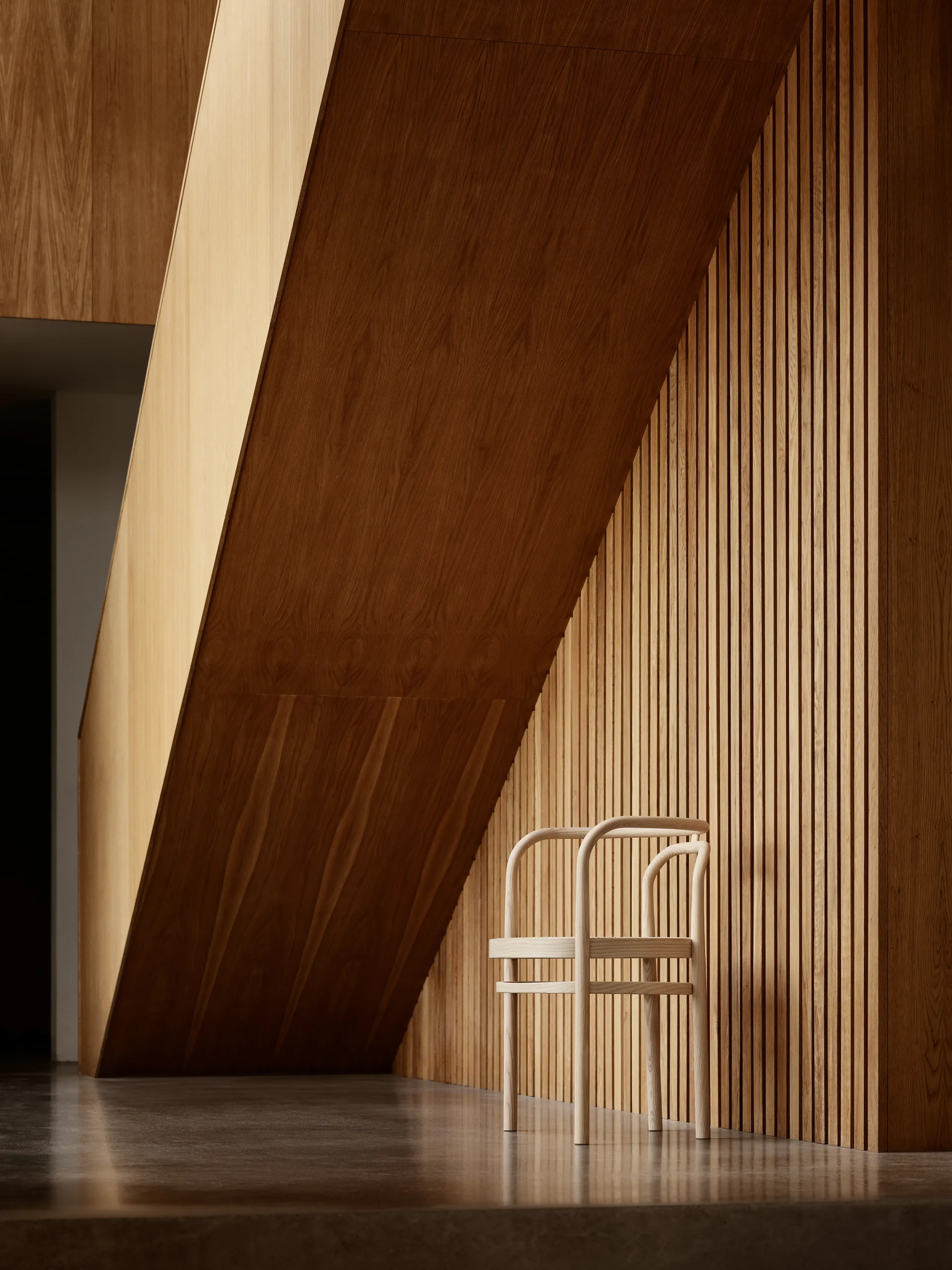 PK15 karmstol, Ask-rotting natur Fritz Hansen