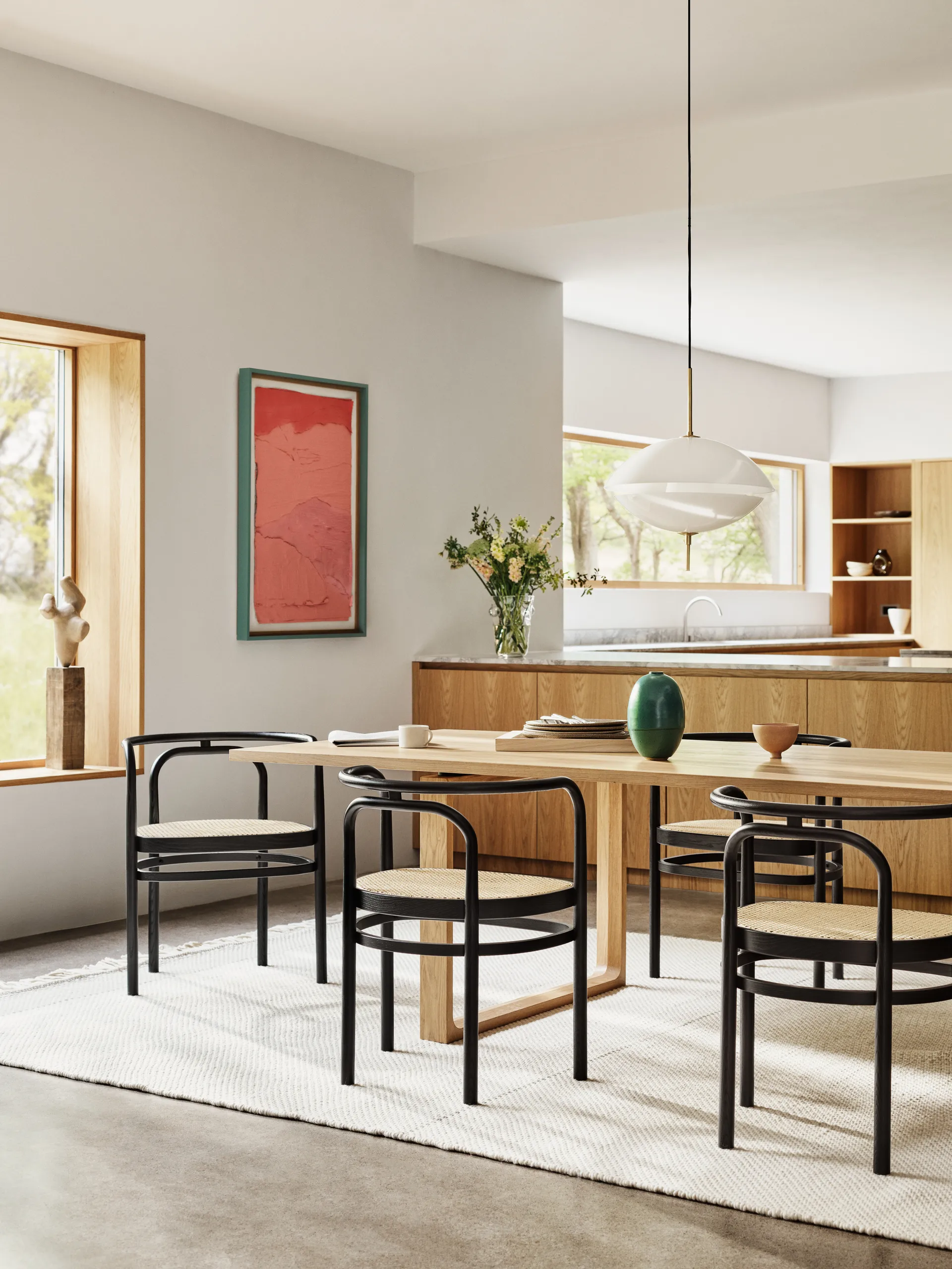 PK15 karmstol, Svart ask-rotting natur Fritz Hansen