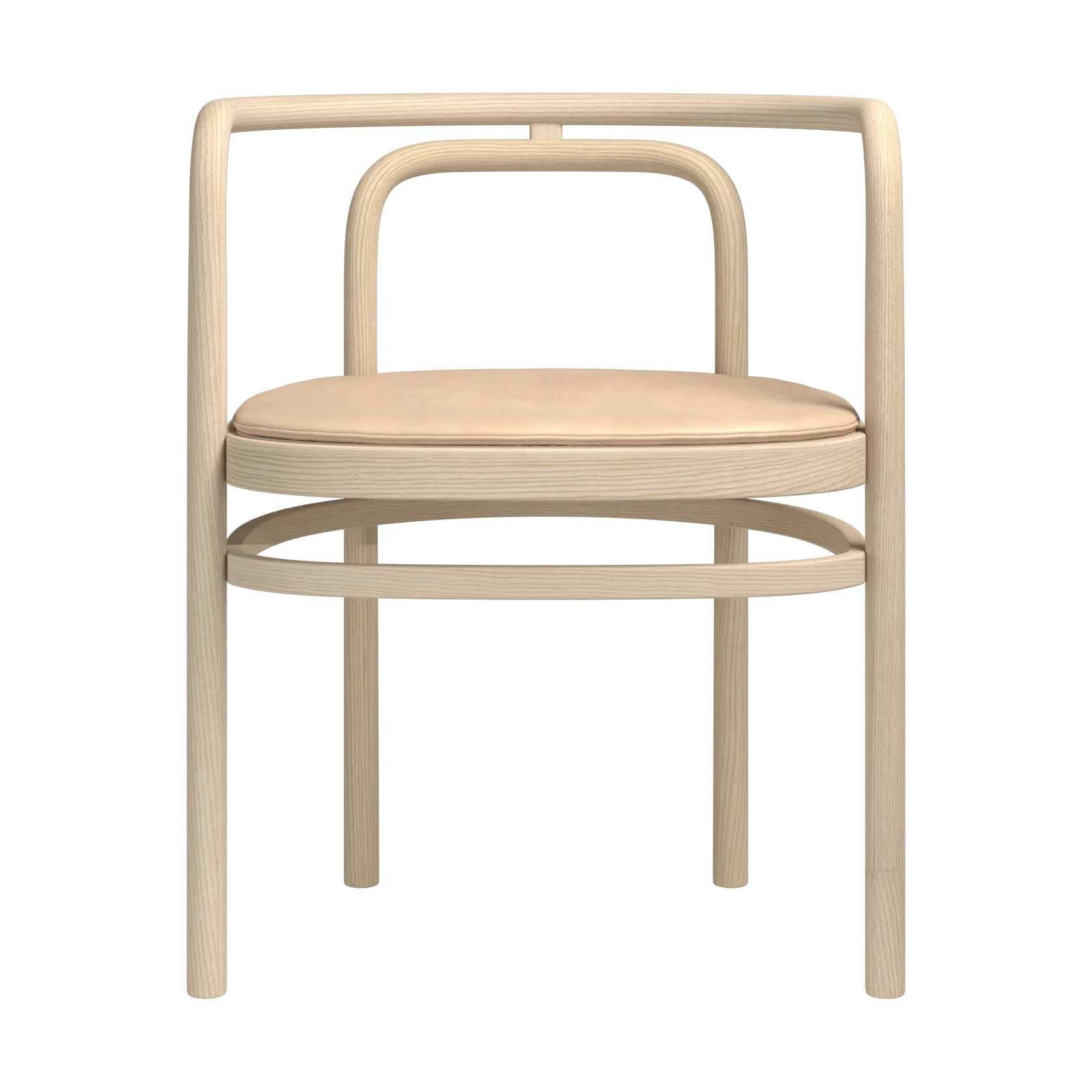 PK15 stolsdyna, Natural läder Fritz Hansen