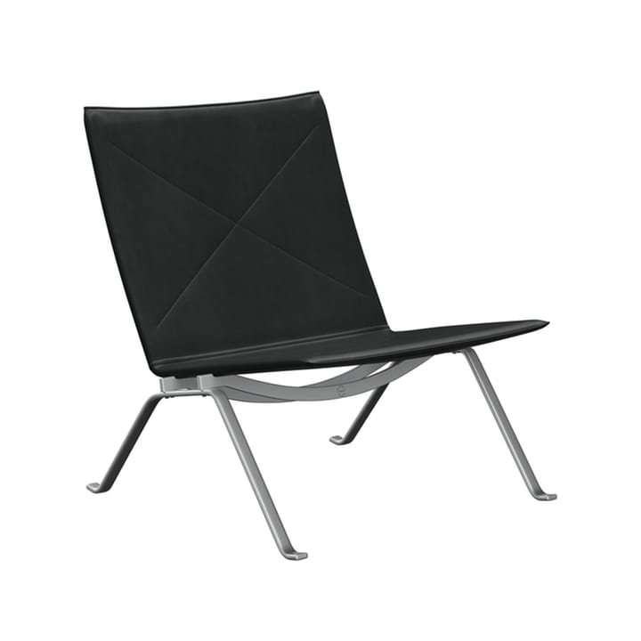 PK22 fåtölj - Leather grace black - Fritz Hansen