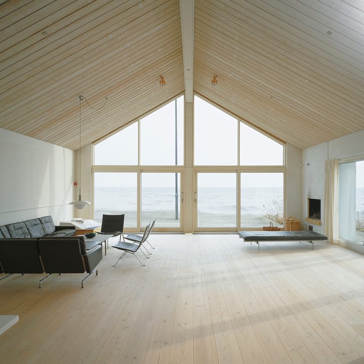 PK22 fåtölj, Leather grace walnut Fritz Hansen