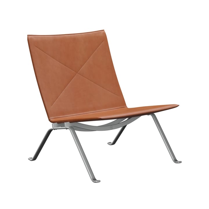 PK22 fåtölj - Leather grace walnut - Fritz Hansen