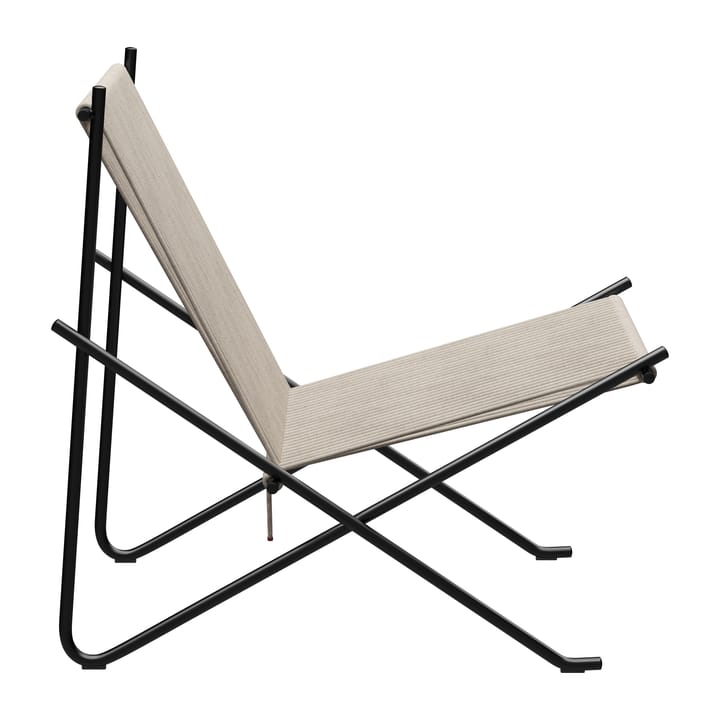 PK4 loungestol - Svart-natur - Fritz Hansen