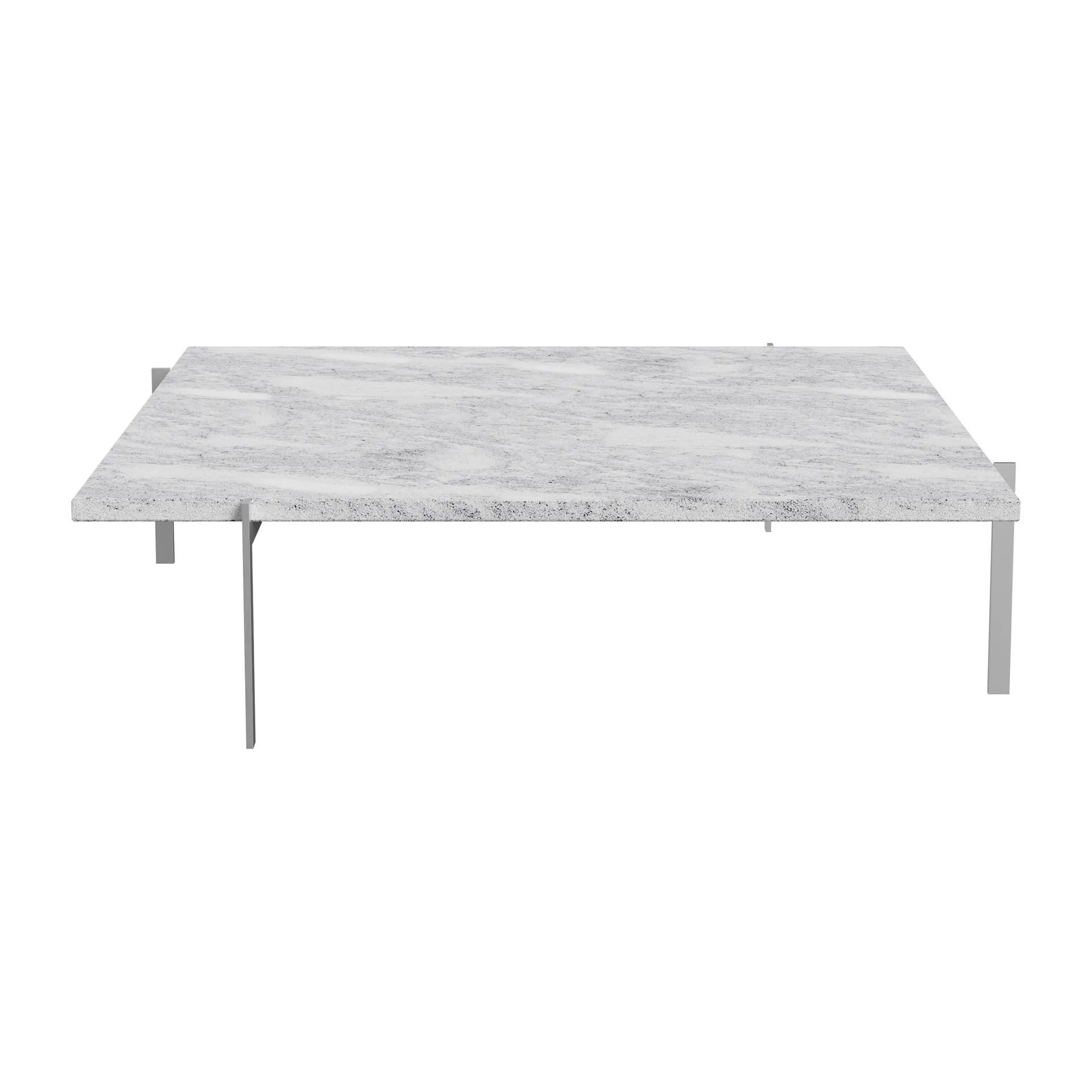 PK61A Soffbord marmor 120x120 cm, Fauske marble grey-white Fritz Hansen