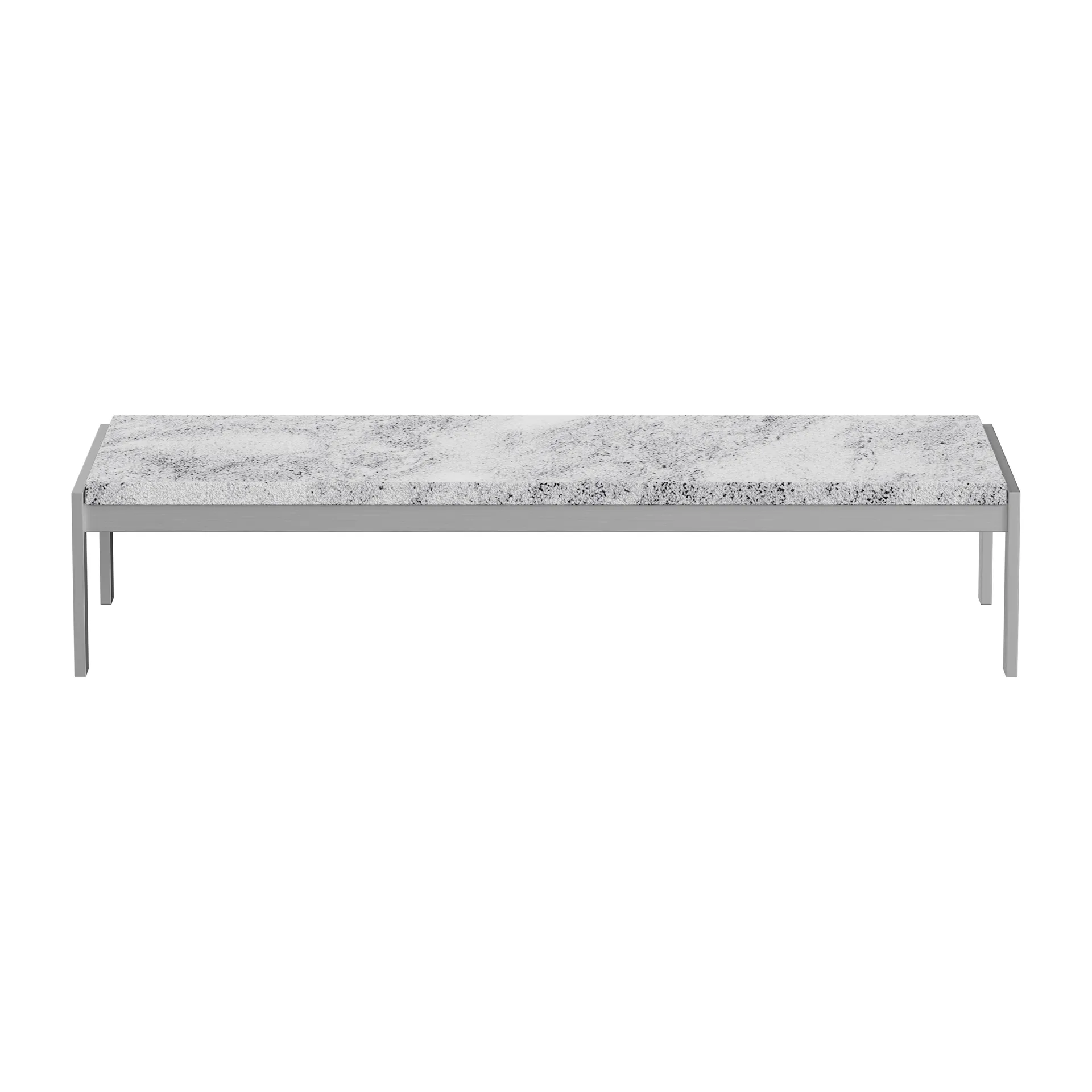 PK62 soffbord, Fauske marble grey-white Fritz Hansen