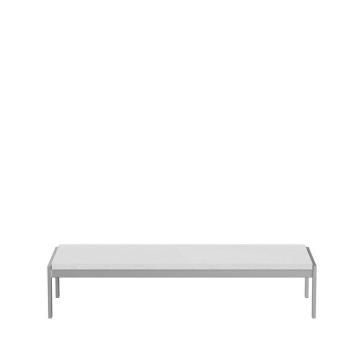 PK62 soffbord - marble, satinborstat rostfritt stål - Fritz Hansen