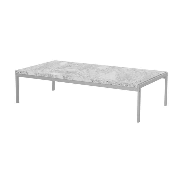 PK63A soffbord fauske marble rolled 120x60x31 cm - Grey-White - Fritz Hansen