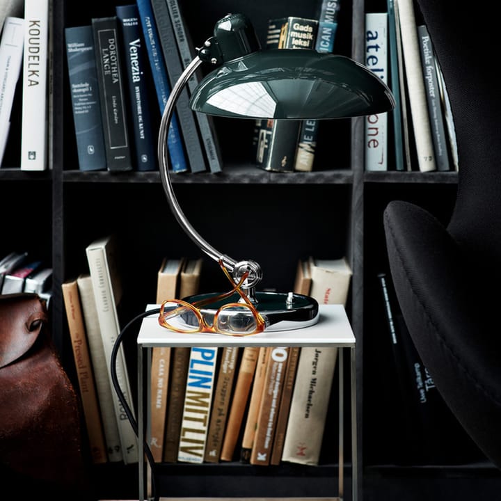 PK71 satsbord, Black acrylic-stainless steel Fritz Hansen