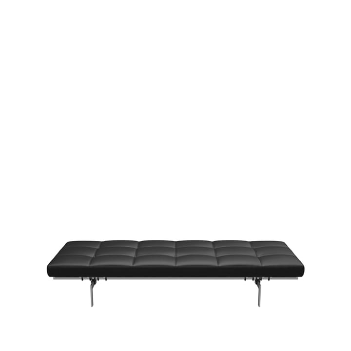 PK80 dagbädd - Leather aura black 190 cm - Fritz Hansen