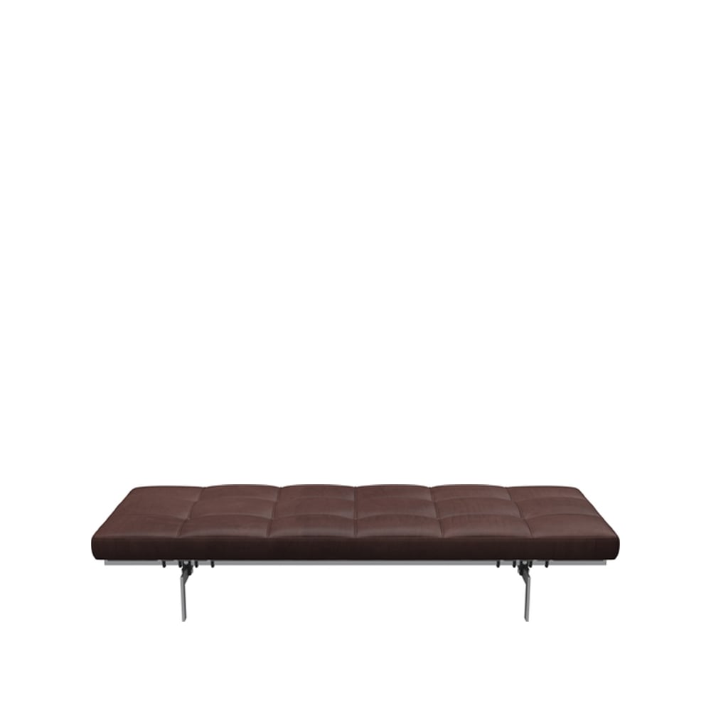 Fritz Hansen PK80 dagbädd Leather embrace choco. 190 cm