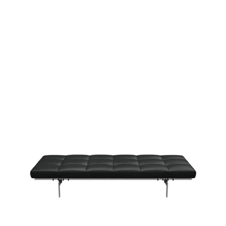 PK80 dagbädd - Leather grace black 190 cm - Fritz Hansen