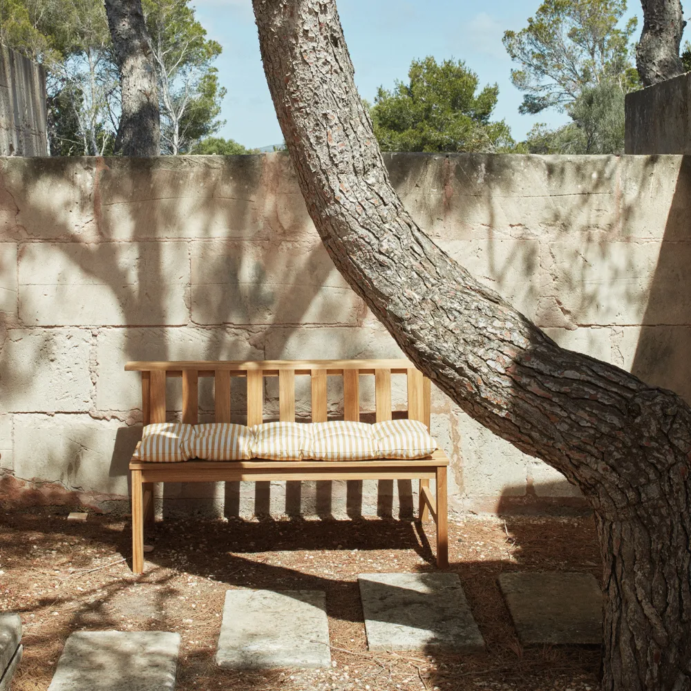 Plank bänk, teak Fritz Hansen