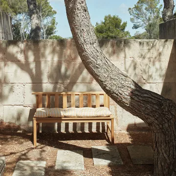 Plank bänk - teak - Fritz Hansen