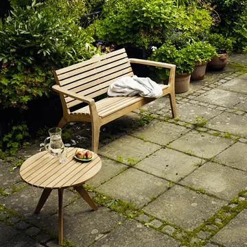 Regatta loungebänk - 2-sits teak - Fritz Hansen