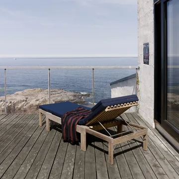 Riviera dyna till solsäng - tyg outdoor textile ash - Fritz Hansen