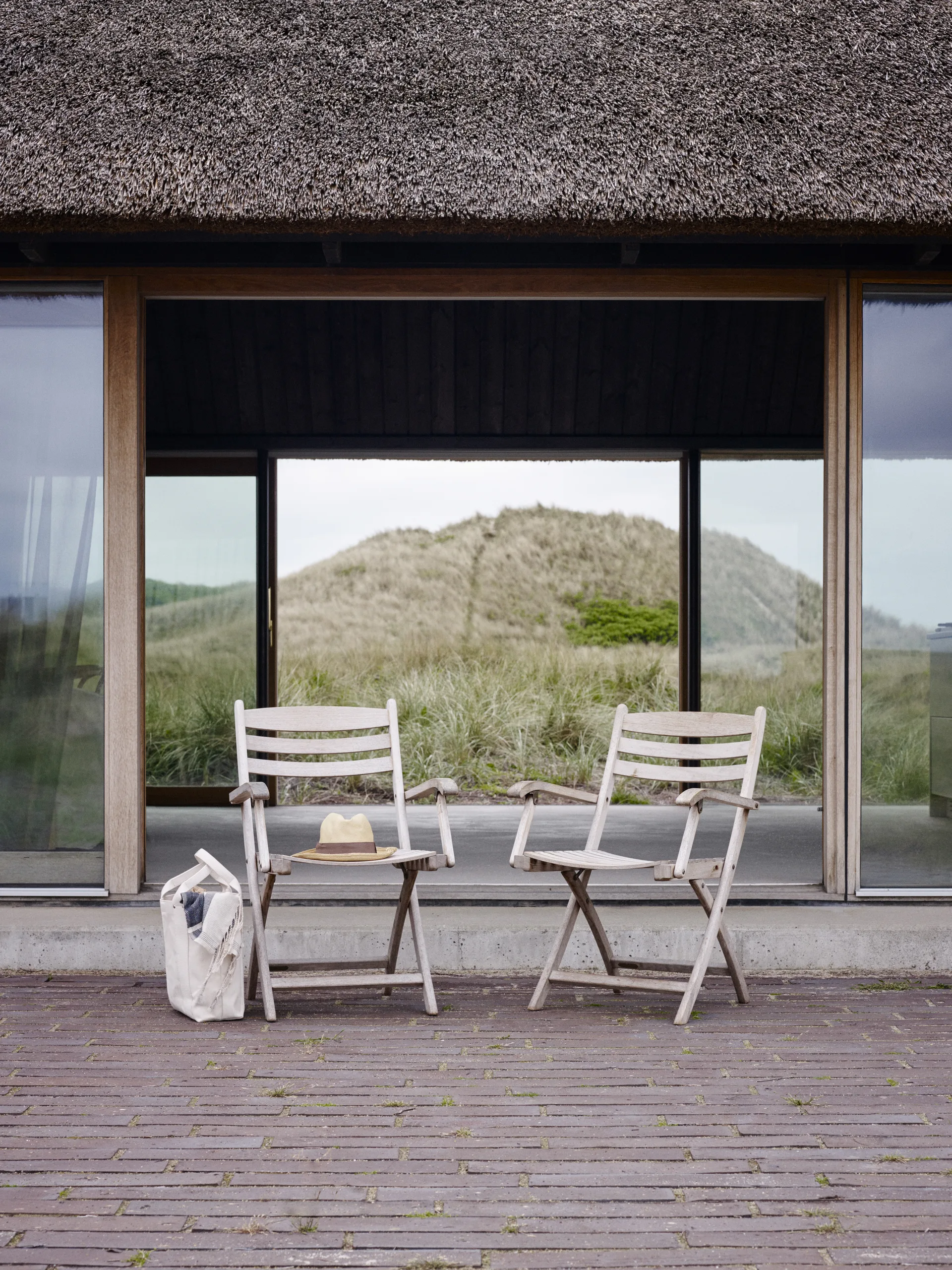 Selandia karmstol, teak Fritz Hansen