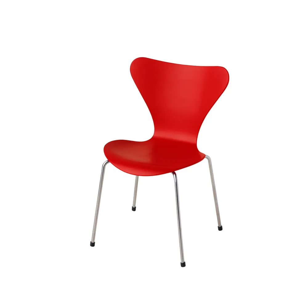 Series 7 stol miniatyr, Opium red Fritz Hansen