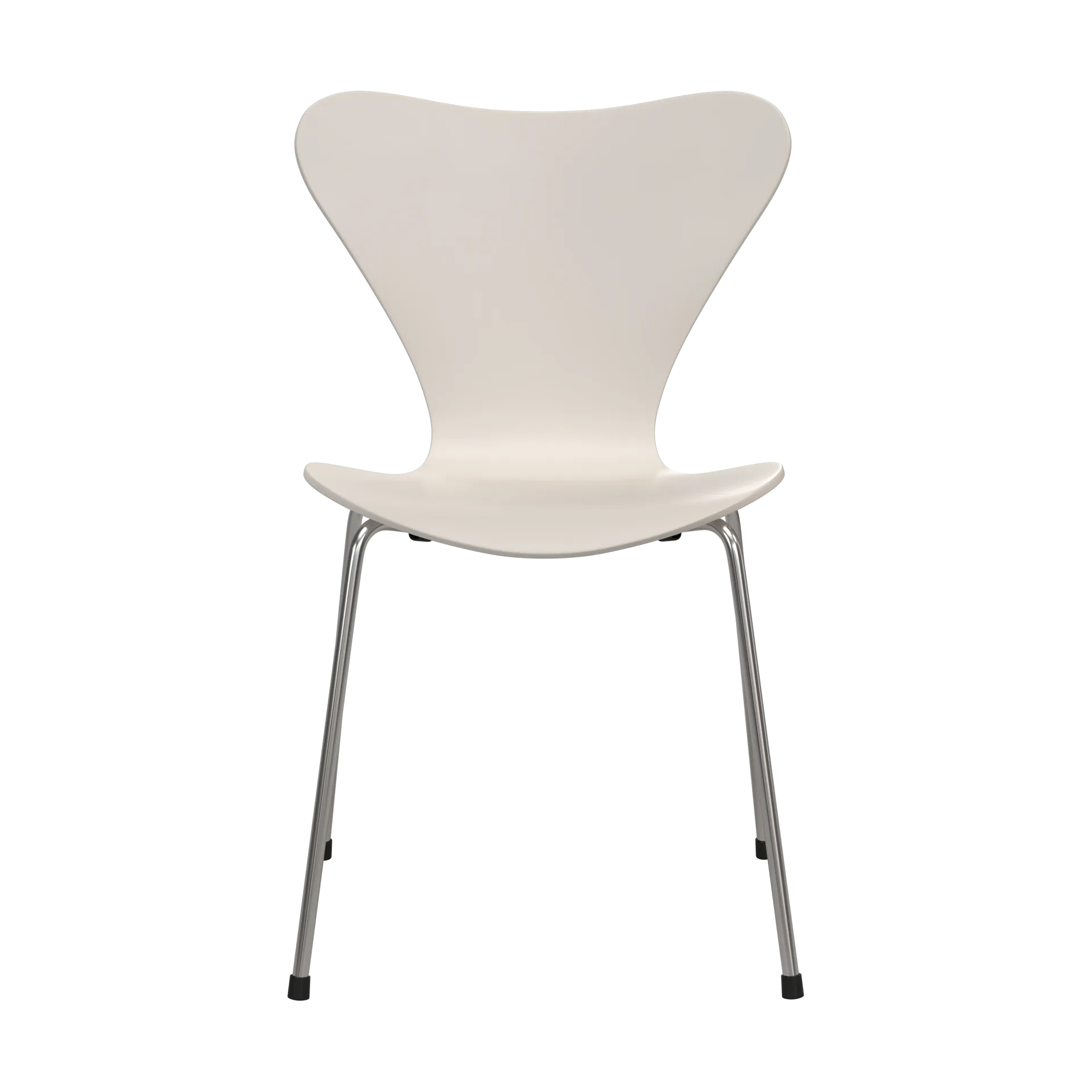 Sjuan 3107 7:14 AM stol, Beige-chrome Fritz Hansen