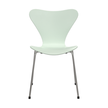 Sjuan 3107 7:14 AM stol - Green-chrome - Fritz Hansen