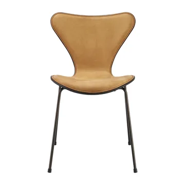 Sjuan 3107 framsidesklädd Stol Special Edition - Dunes Cognac-brown - Fritz Hansen