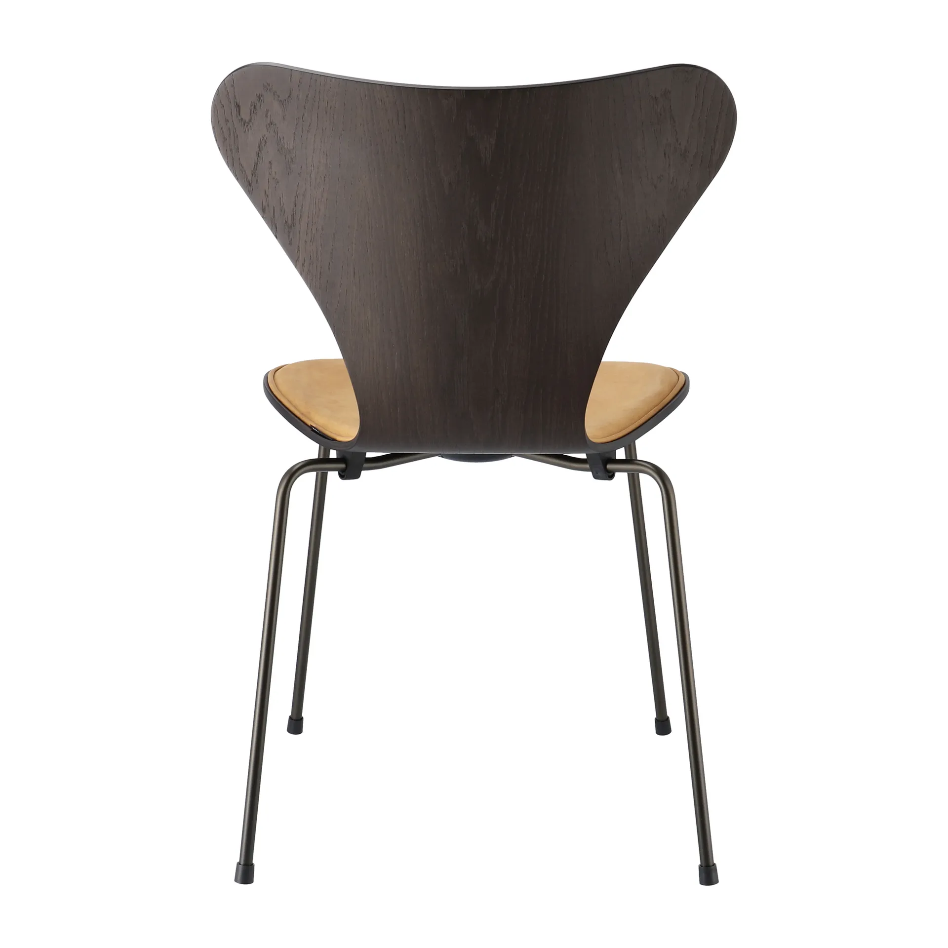 Sjuan 3107 framsidesklädd Stol Special Edition, Dunes Cognac-brown Fritz Hansen