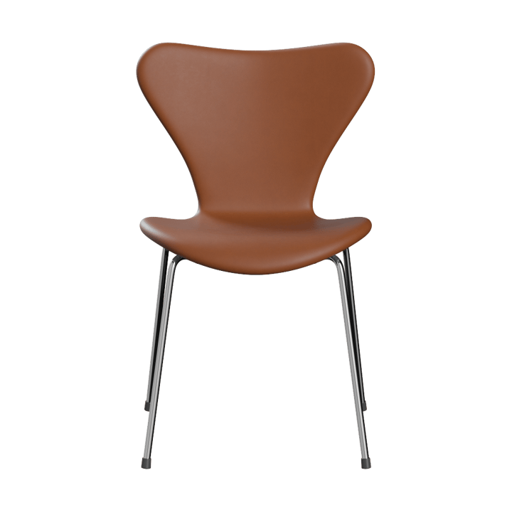 Sjuan 3107 helklädd stol - Essential walnut leather-chrome - Fritz Hansen
