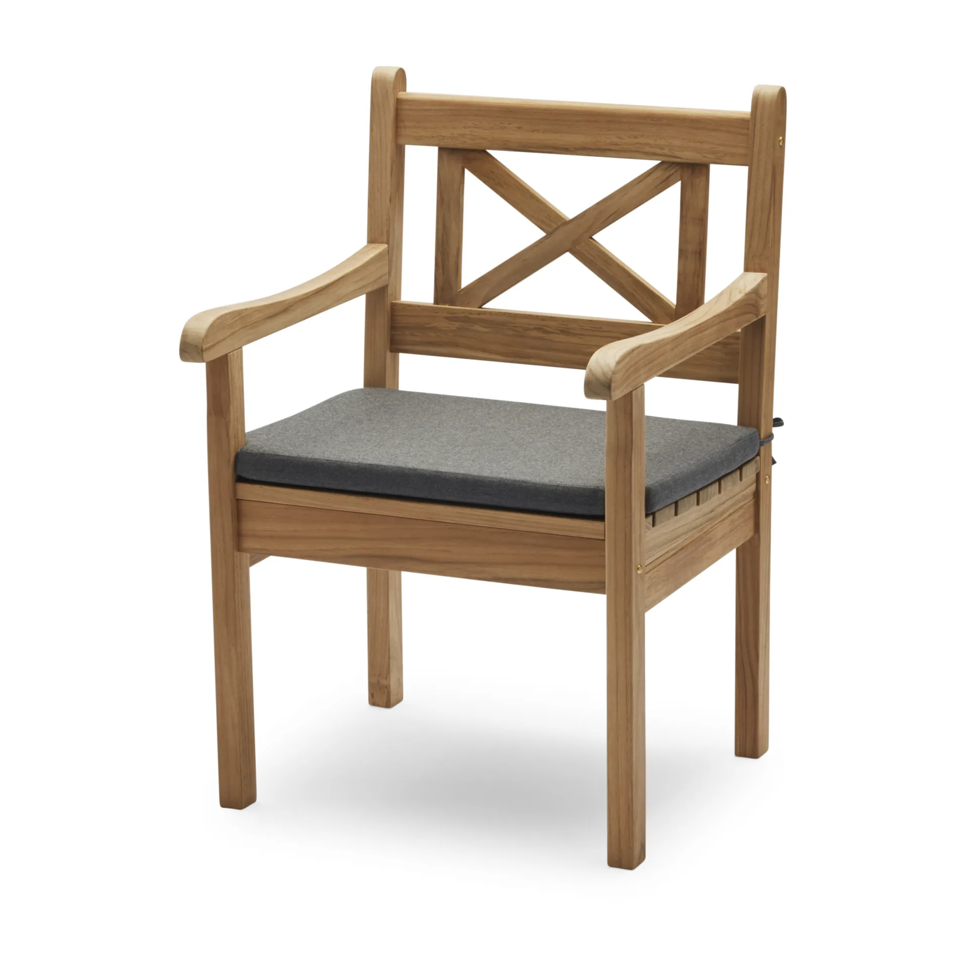 Skagen sittdyna till karmstol, Charcoal Fritz Hansen