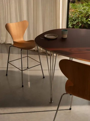 Superellipse B616 matbord 170x100 cm - Rusty red, 170x100x72 cm - Fritz Hansen