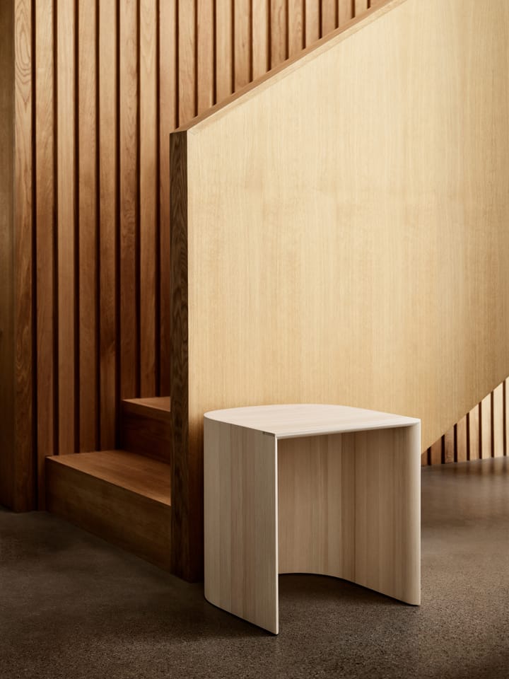 Taburet pall/sidobord, Oljad furu Fritz Hansen