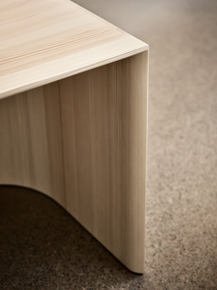 Taburet pall/sidobord - Oljad furu - Fritz Hansen