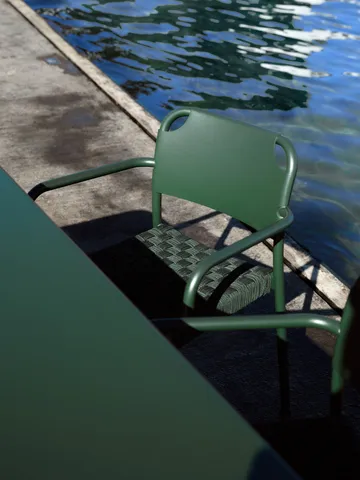 Vind karmstol - Hunter green - Fritz Hansen