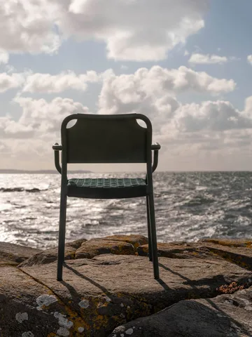 Vind karmstol - Hunter green - Fritz Hansen