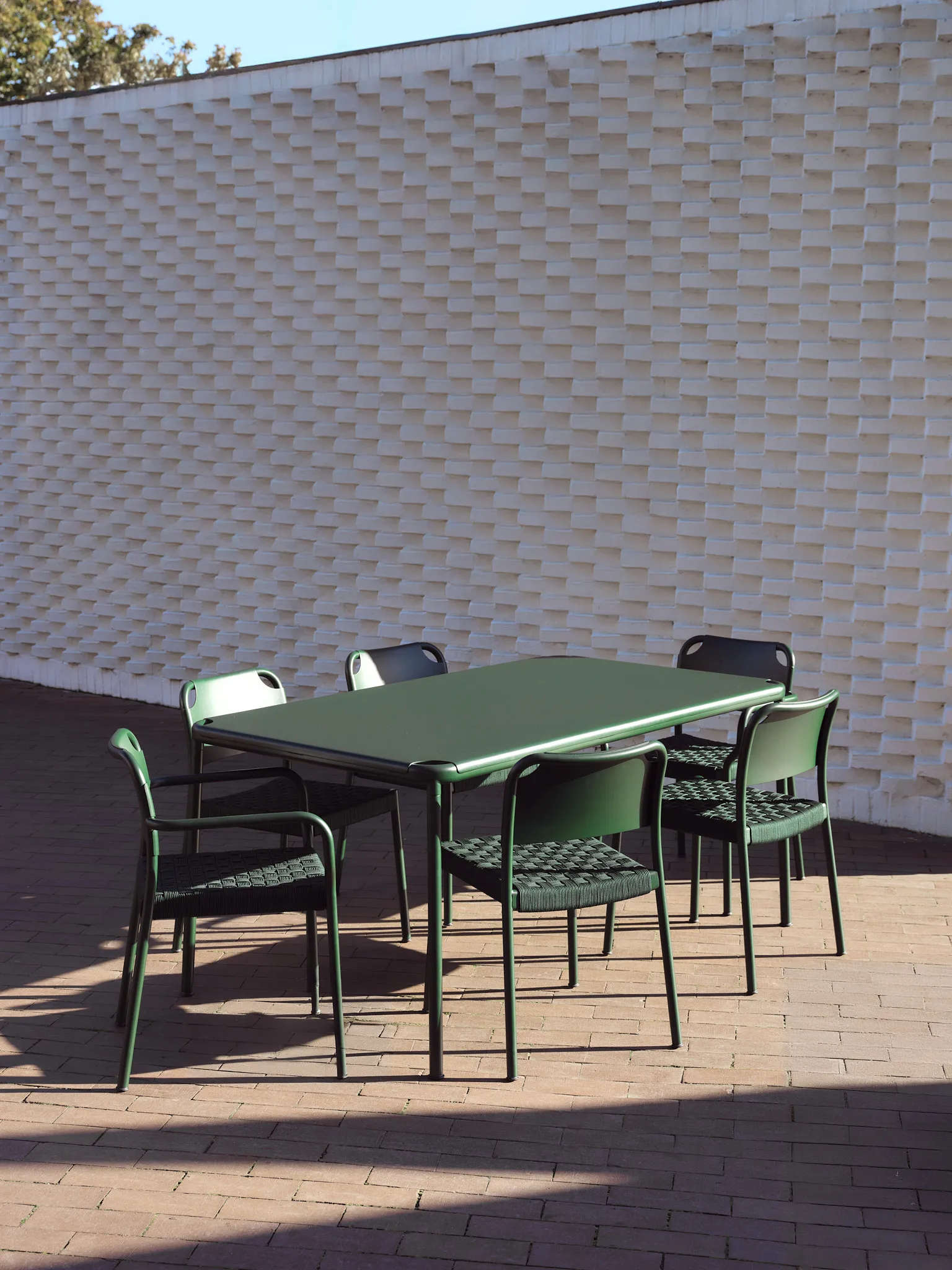 Vind matbord, Hunter green, 160x90 cm Fritz Hansen