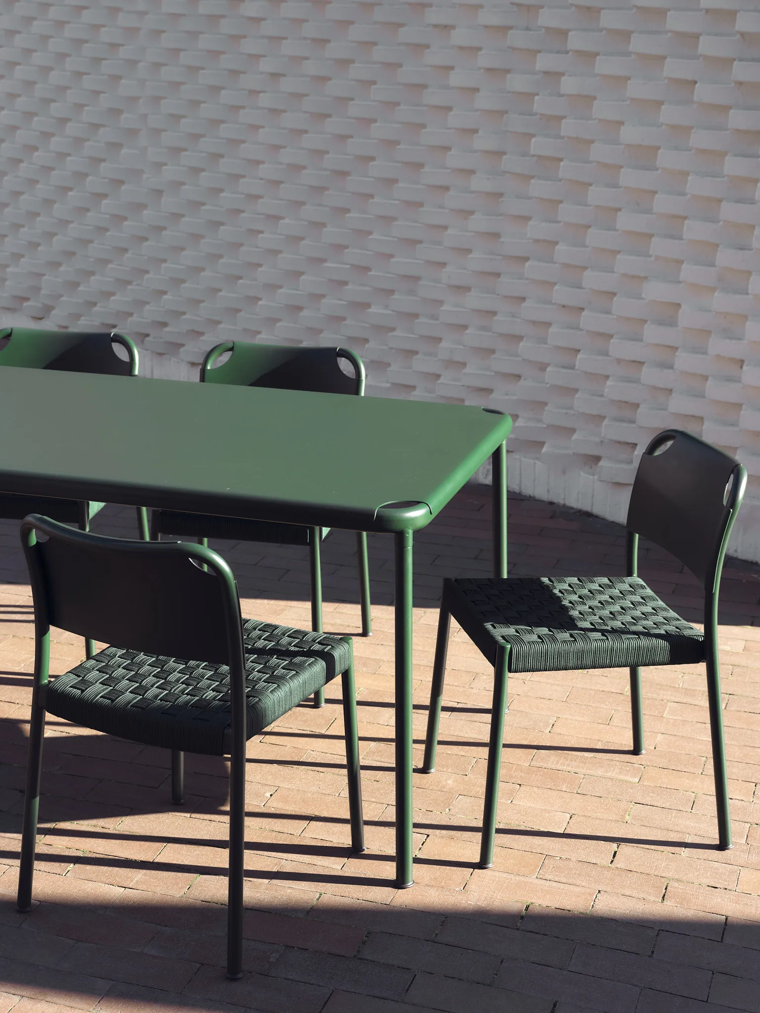 Vind matbord, Hunter green, 160x90 cm Fritz Hansen