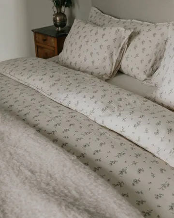 Bluebell Muslin påslakan - 150x210 cm - Garbo&Friends