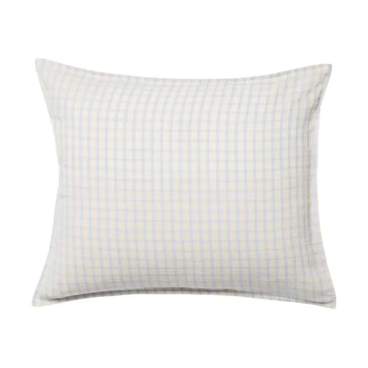 Gingham Sky Blue Muslin örngott - Sky 50x70 cm - Garbo&Friends