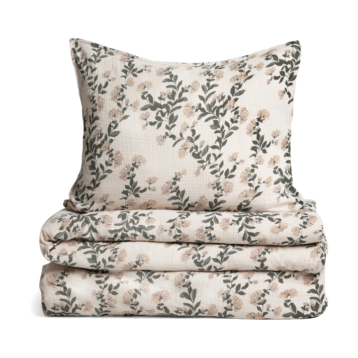 Honeysuckle Muslin bäddset - 150x210 cm/50x60 cm - Garbo&Friends