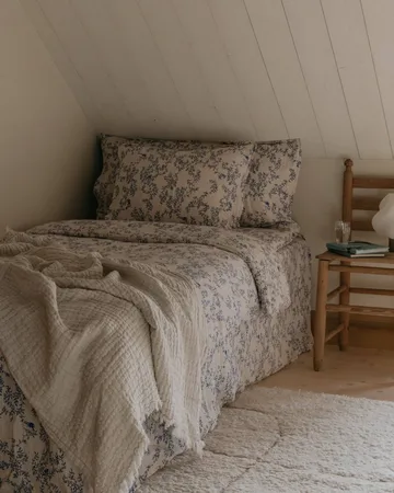 Jardim Muslin påslakan - 135x200 cm - Garbo&Friends