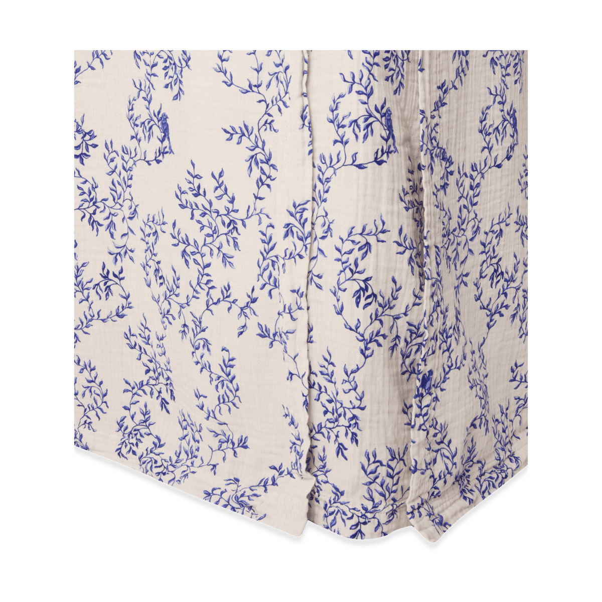 Garbo&Friends Jardim Muslin sängkappa 90x200x53 cm | Skandinavisk Design | Sängkappor | Blå