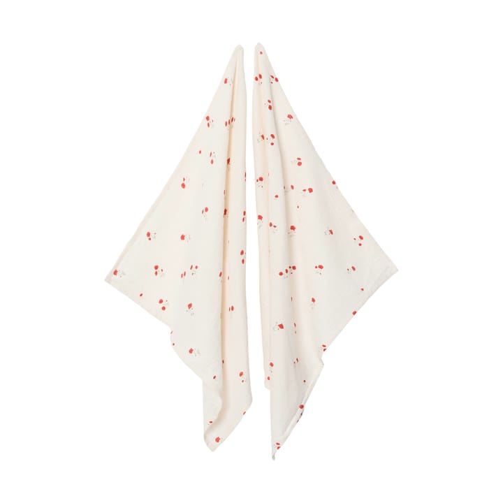 Poppy Muslin filt 2 delar - 60x60 cm - Garbo&Friends