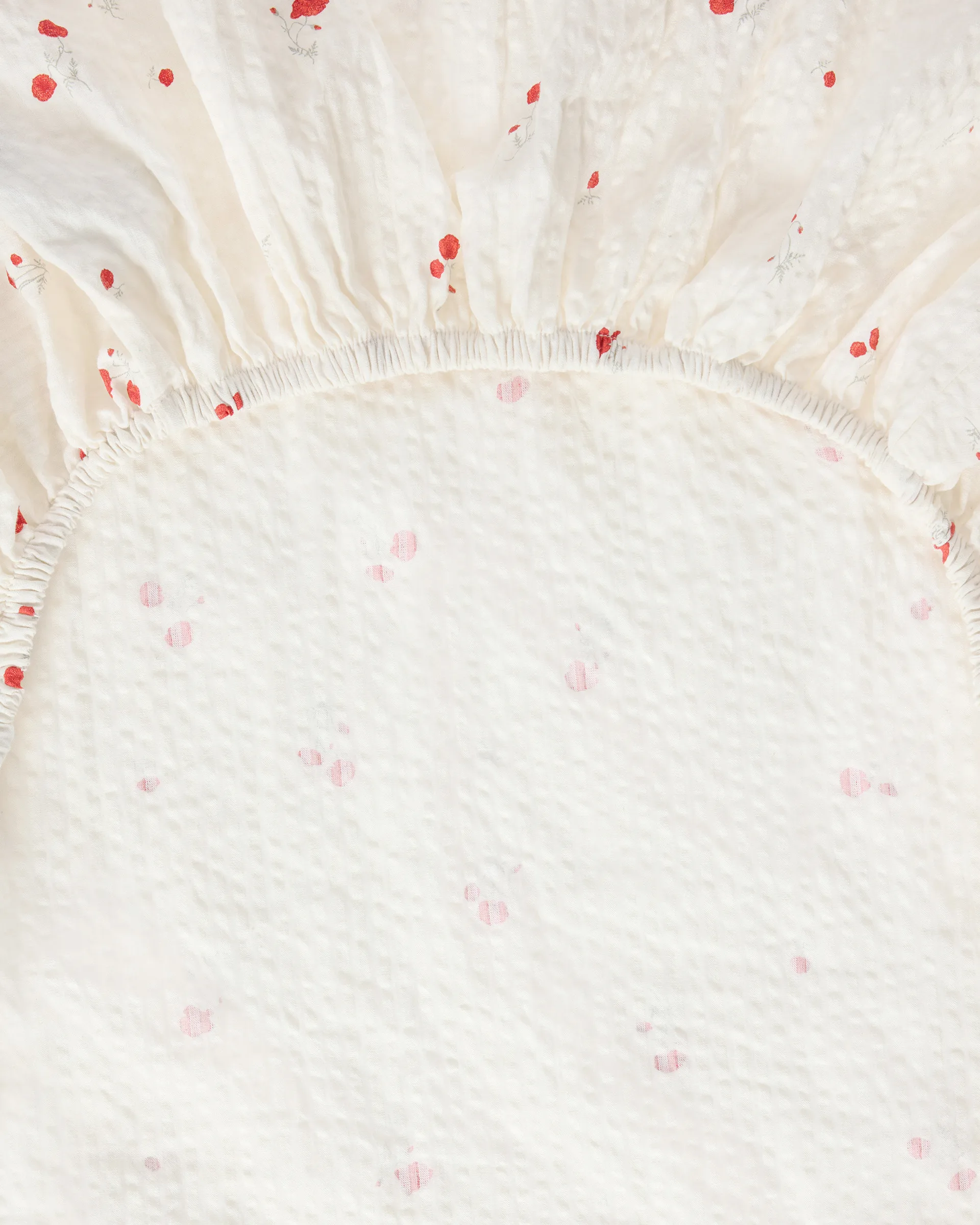 Poppy Seersucker dra-på-lakan, 160x200x30 cm Garbo&Friends