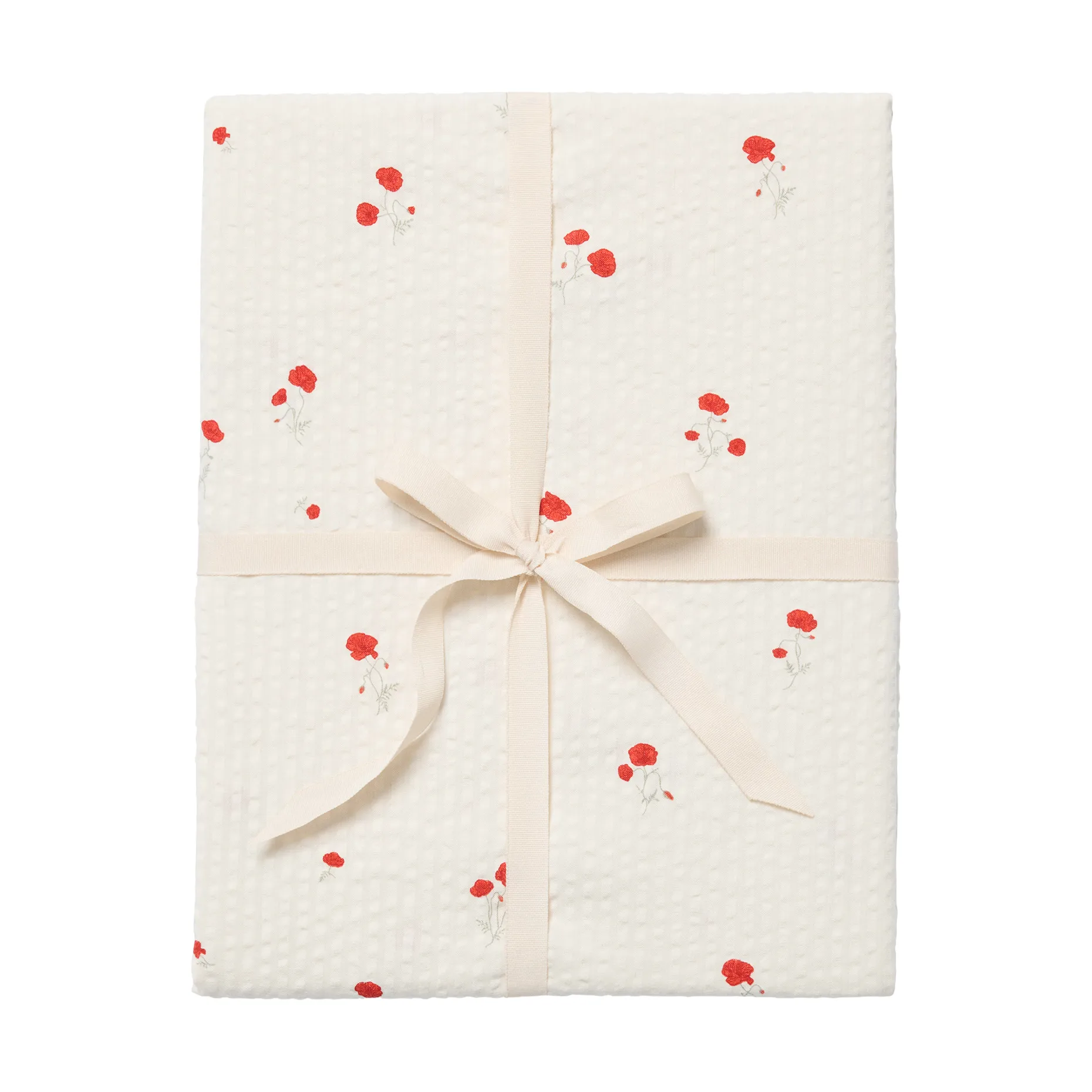 Poppy Seersucker dra-på-lakan, 180x200x30 cm Garbo&Friends