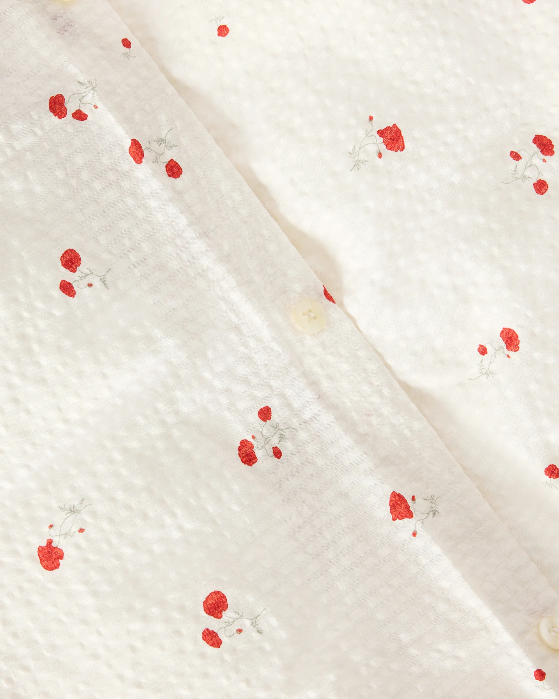 Poppy Seersucker påslakan, 150x210 cm Garbo&Friends