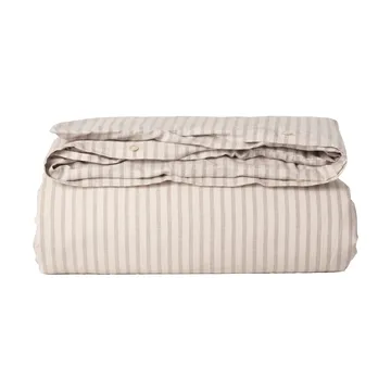 Stripe Mauve Muslin påslakan - 135x200 cm - Garbo&Friends
