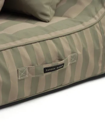 Garden Glory flytande solbädd - Eucalyptusgrön-beige, 85x168,5 cm - Garden Glory